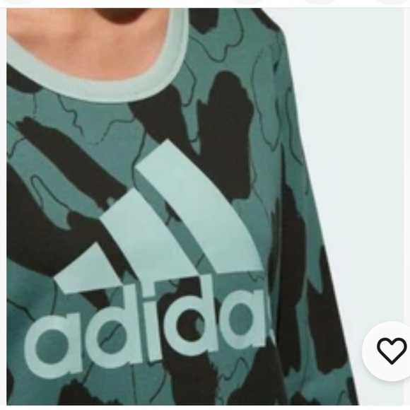 Adidas Zoe Saldana Camo Patterned Sweatshirt - Picture 3 of 3